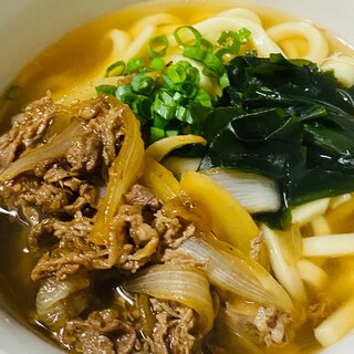 しょうが肉うどん